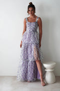 Vestido Floral Organza